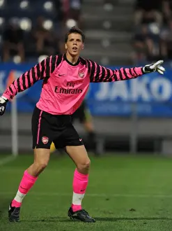Sturm Graz V Arsenal 2010-11 Prints: Wojciech Szczesny's Debut: Arsenal's 4-0 Victory Over Sturm Graz, Austria 2010