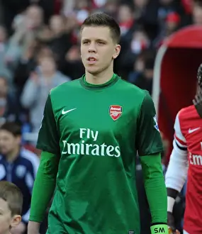 Arsenal V West Bromwich Albion 2012-13 Prints: Wojciech Szczesny's Dominant Performance: Arsenal vs