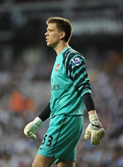 Tottenham Hotspur V Arsenal 2010-2011 Prints: Wojciech Szczesny's Dramatic Performance