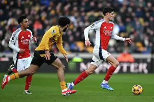Wolverhampton Wanderers V Arsenal 2024-25 Prints: Wolverhampton Wanderers FC v Arsenal FC - Premier League