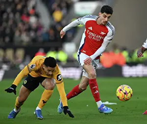 Wolverhampton Wanderers V Arsenal 2024-25 Prints: Wolverhampton Wanderers FC v Arsenal FC - Premier League
