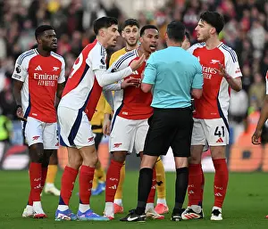Wolverhampton Wanderers V Arsenal 2024-25 Prints: Wolverhampton Wanderers FC v Arsenal FC - Premier League