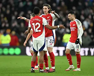Wolverhampton Wanderers V Arsenal 2024-25 Prints: Wolverhampton Wanderers FC v Arsenal FC - Premier League