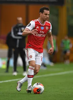 Wolverhampton Wanderers V Arsenal 2019-20 Prints: Wolverhampton Wanderers vs Arsenal: Cedric Soares in Action - Premier League 2019-2020