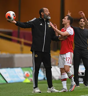 Wolverhampton Wanderers V Arsenal 2019-20 Prints: Wolverhampton Wanderers vs Arsenal FC