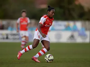 WSL Showdown: Danielle Carter in Action - Chelsea Ladies vs. Arsenal Ladies