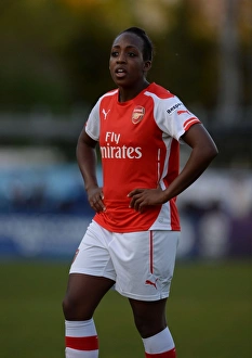 Chelsea Ladies V Arsenal Ladies 30/4/15 Prints: WSL Showdown: Danielle Carter in Action - Chelsea vs. Arsenal: A Clash of Titans