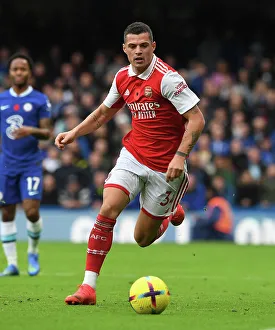 Xhaka Faces Off: Chelsea vs. Arsenal, Premier League 2022-23