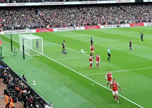 Arsenal V Crystal Palace 2022-23 Prints: Xhaka Hat-Trick: Thrilling Arsenal Victory Against Crystal Palace (2022-23)
