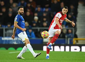 Xhaka Under Pressure: Everton vs Arsenal, Premier League 2020-21