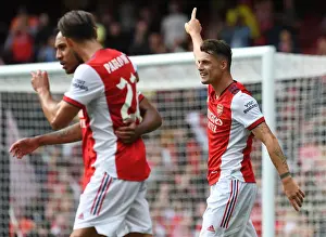 Arsenal V Chelsea - Pre Season Friendly 2021-22 Prints: Xhaka Stunner: Arsenal's Thrilling Pre-Season Win Over Chelsea