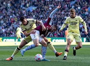 Xhaka vs Buendia: Intense Clash Between Aston Villa and Arsenal in Premier League
