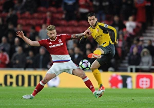Xhaka vs. Clayton: Intense Clash in Middlesbrough vs. Arsenal Premier League Match