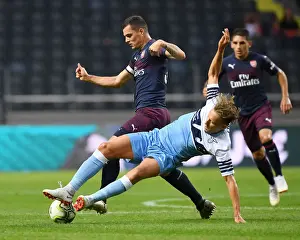 Xhaka vs. Levia: Clash in Arsenal's Pre-Season Battle Against Lazio