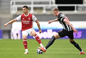 Xhaka vs Longstaff: A Battle in Empty St. James Park - Newcastle United vs Arsenal, Premier League 2021