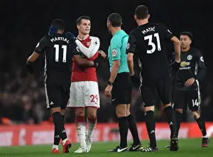 Xhaka vs. Martial: Clash of the Midfield Titans - Arsenal vs. Manchester United, Premier League 2017-18