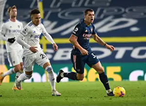 Xhaka vs Rodrigo: A Fierce Battle in Leeds United vs Arsenal Premier League Clash (2020-21)