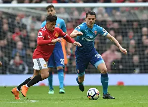 Xhaka vs. Sanchez: Clash of the Former Gunners at Old Trafford (Manchester United v Arsenal, 2017-18)