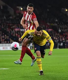 Xhaka vs Stevens: Intense Battle in Sheffield United vs Arsenal Premier League Clash