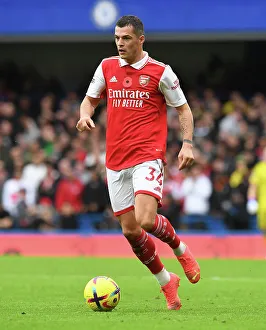 Xhaka's Battle at the Bridge: Chelsea vs. Arsenal, Premier League 2022-23
