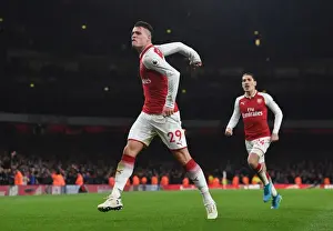 Arsenal V Liverpool 2017-18 Prints: Xhaka's Brilliant Brace: Arsenal's Comeback Against Liverpool (2017-18)