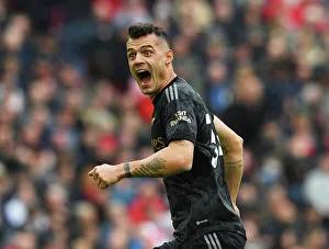 Xhaka's Delight: Arsenal's Second Goal vs. Liverpool (2022-23)