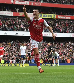 Xhaka's Hat-Trick: Arsenal Triumphs Over Tottenham in the Premier League (2022-23)