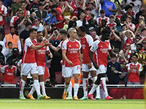 Xhaka's Strike: Arsenal Kickstart Victory vs. Wolverhampton Wanderers (2022-23)