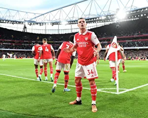 Xhaka's Thrilling Third: Arsenal's Triumph Over Liverpool (2022-23) - Arsenal Midfielder's Decisive Goal Secures Memorable Victory