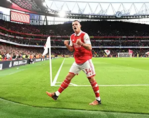 Xhaka's Thrilling Third: Arsenal's Triumph Over Liverpool (2022-23)