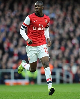 Yaya Sanogo in Action: Arsenal vs Liverpool, FA Cup 2013-14