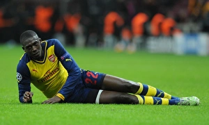 Galatasaray V Arsenal 2014/15 Prints: Yaya Sanogo in Action: Galatasaray vs. Arsenal, UEFA Champions League, Istanbul, 2014