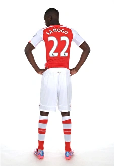 Yaya Sanogo at Arsenal Training: 2014-15 Season