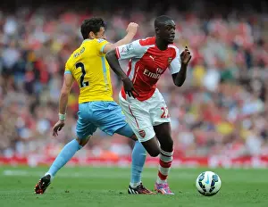 Yaya Sanogo Outwits Joel Ward: Arsenal's Edge in Premier League Clash (August 2014)