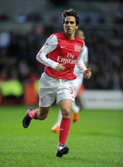Swansea City V Arsenal 2011-12 Prints: Yossi Benayoun in Action: Swansea City vs. Arsenal, Premier League 2011-12
