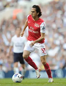 Tottenham Hotspur V Arsenal 2011-12 Prints: Yossi Benayoun Scores for Arsenal in a 2:1 Loss to Tottenham Hotspur