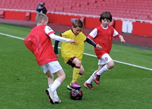 Young Gunner's Determination Amidst 1:2 Defeat, Emirates Stadium, 2011