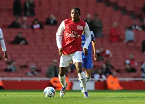 Arsenal U18 V Chelsea U18 2011-12 Prints: Young Gunners: Kyle Ebecilio Scores the Winner for Arsenal U18 against Chelsea U18 at Emirages Stadium (2011)