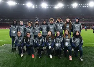 Arsenal Women V Juventus Women 2022-23 Prints: Young Talents and Arsenal Academy Ball Girls Shine in Arsenal Women vs Juventus Women
