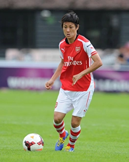 Yukari Kinga in Action: Millwall Lionesses vs. Arsenal Ladies, WSL Continental Cup