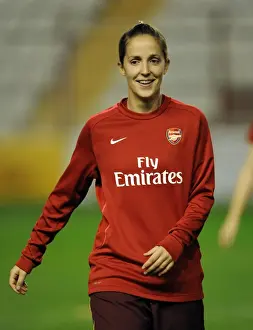 Rayo Vallecano V Arsenal Ladies 2010 - 11 Prints: Yvonne Tracy (Arsenal). Rayo Vallecano 2: 0 Arsenal Ladies. UEFA Champions League