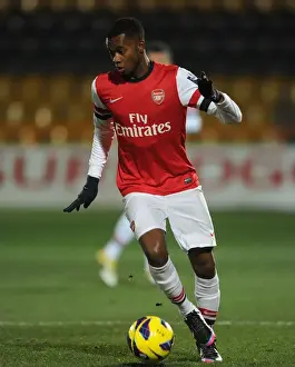 Arsenal U19 V Athletico Bilbao U19 - NextGen Prints: Zak Ansah of Arsenal in Action against Athletico Bilbao U19 in NextGen Series