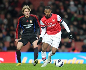 Zak Ansah (Arsenal) David Khurtsidze (CSKA). Arsenal U19 1:0 CSKA Moscow U19. NextGen Series Zak Ansah (Arsenal) David Khurtsidze (CSKA). Arsenal U19 1:0 CSKA Moscow U19. NextGen Series