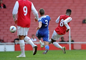 Zak Ansah scores Arsenals goal. Arsenal U18 1: 0 Chelsea U18. Friendly Match