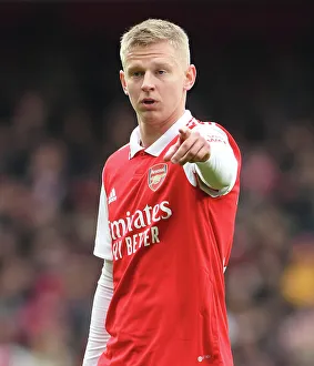 Arsenal V AFC Bournemouth 2022-23 Prints: Zinchenko in Action: Arsenal Takes on AFC Bournemouth, 2022-23 Premier League