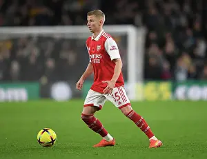 Wolverhampton Wanderers V Arsenal 2022-23 Prints: Zinchenko in Action: Arsenal Takes on Wolverhampton Wanderers in the 2022-23 Premier League