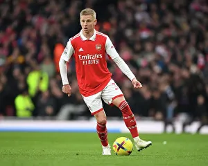 Arsenal V AFC Bournemouth 2022-23 Prints: Zinchenko in Action: Arsenal vs. AFC Bournemouth, Premier League 2022-23