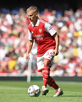 Arsenal V Leicester City 2022-23 Prints: Zinchenko's Debut Shines: Arsenal Triumphs Over Leicester City, 2022-23 Premier League