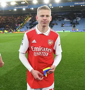 Leicester City V Arsenal 2022-23 Prints: Zinchenko's Reaction: Arsenal Star Displays Emotions After Leicester Match, 2022-23