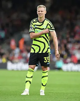 AFC Bournemouth V Arsenal 2023-24 Prints: Zinchenko's Standout Display: Arsenal's Victory Against Bournemouth in the 2023-24 Premier League
